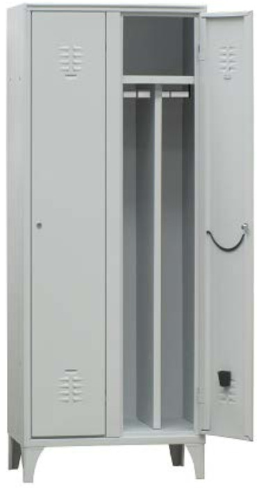 ARMADIO SPOGLIATOIO CON TRAMEZZA